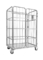 500kgs Metal Supermarket Collapsible Roll Cage With Shelves