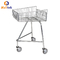 New Style Small Grocery Shopping Trolley Carts Custom Logo Printing With 3 Wheels For Particular People