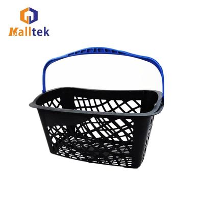 Design Single Handle Plastic Hand Basket For Supermarket HDPP Shopping Basket