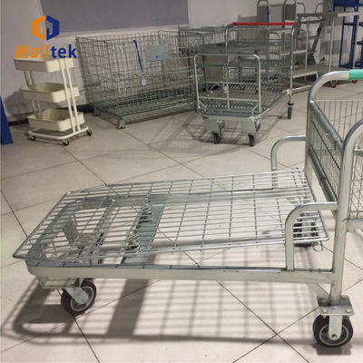 High Loading Logistics Warehouse Storage Trolley For Transoprt