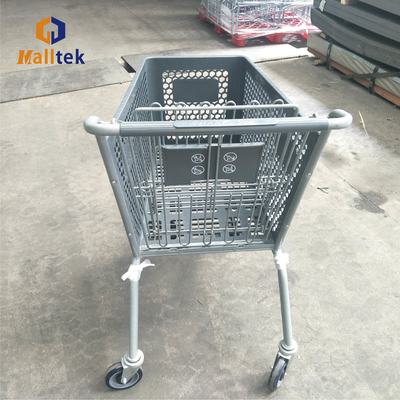 New Desigh 130 Liters Half Plastic Supermarket Shopping Trolley