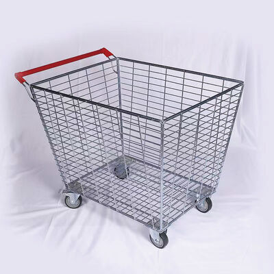 Heavy Duty Logistics Trolley Metal Rolling Container Suitable For Warehouse And Supermarket Picking And Inventory Tasks