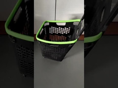 بيع ساخن سلة التسوق البلاستيكية خفيفة الوزن