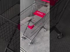 عربة التسوق النموذج الجديد النموذج الأوروبي سبيكة التلفستين مغلفة