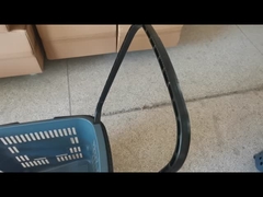 سلة التحميل المقبض الطويل مع عجلات